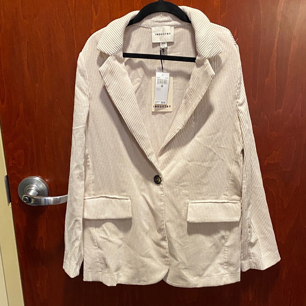 Industry Women's Cream‎ Blazer